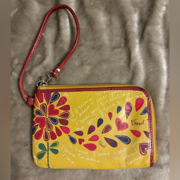 Fossil Handbags - Fossil Small Wristlet | Color: Multi colors